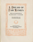 1907 Harrison Fisher Antique Print - I Love My Jean - Plate
