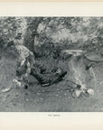 1902 Wet Boots Antique Henry Sumner Watson Print at Adirondack Retro