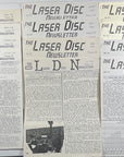 Laser Disc Newsletter - 1985 Complete Year - 12 Issues at Adirondack Retro
