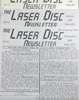Laser Disc Newsletter - 1985 Complete Year - 12 Issues