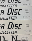Laser Disc Newsletter - 1985 Complete Year - 12 Issues