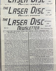 Laser Disc Newsletter - 1986 Complete Year - 12 Issues