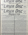 Laser Disc Newsletter - 1987 Complete Year - 12 Issues
