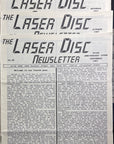Laser Disc Newsletter - 1987 Complete Year - 12 Issues