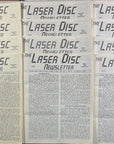 Laser Disc Newsletter - 1989 Complete Year - 12 Issues at Adirondack Retro