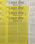 Laser Disc Newsletter - 1992 Complete Year - 12 Issues at Adirondack Retro