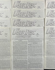 Laser Disc Newsletter - 1993 Complete Year - 12 Issues at Adirondack Retro
