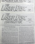 Laser Disc Newsletter - 1993 Complete Year - 12 Issues