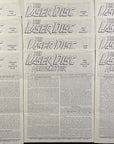 Laser Disc Newsletter - 1995 Complete Year - 12 Issues at Adirondack Retro