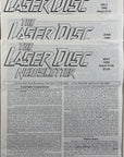 Laser Disc Newsletter - 1995 Complete Year - 12 Issues