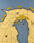 Ye Old Map of Orcas Island 1946 Pictoral Map