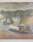 The Vashon Ferry Orcas Landing Orcas Island, WA 1981 Print
