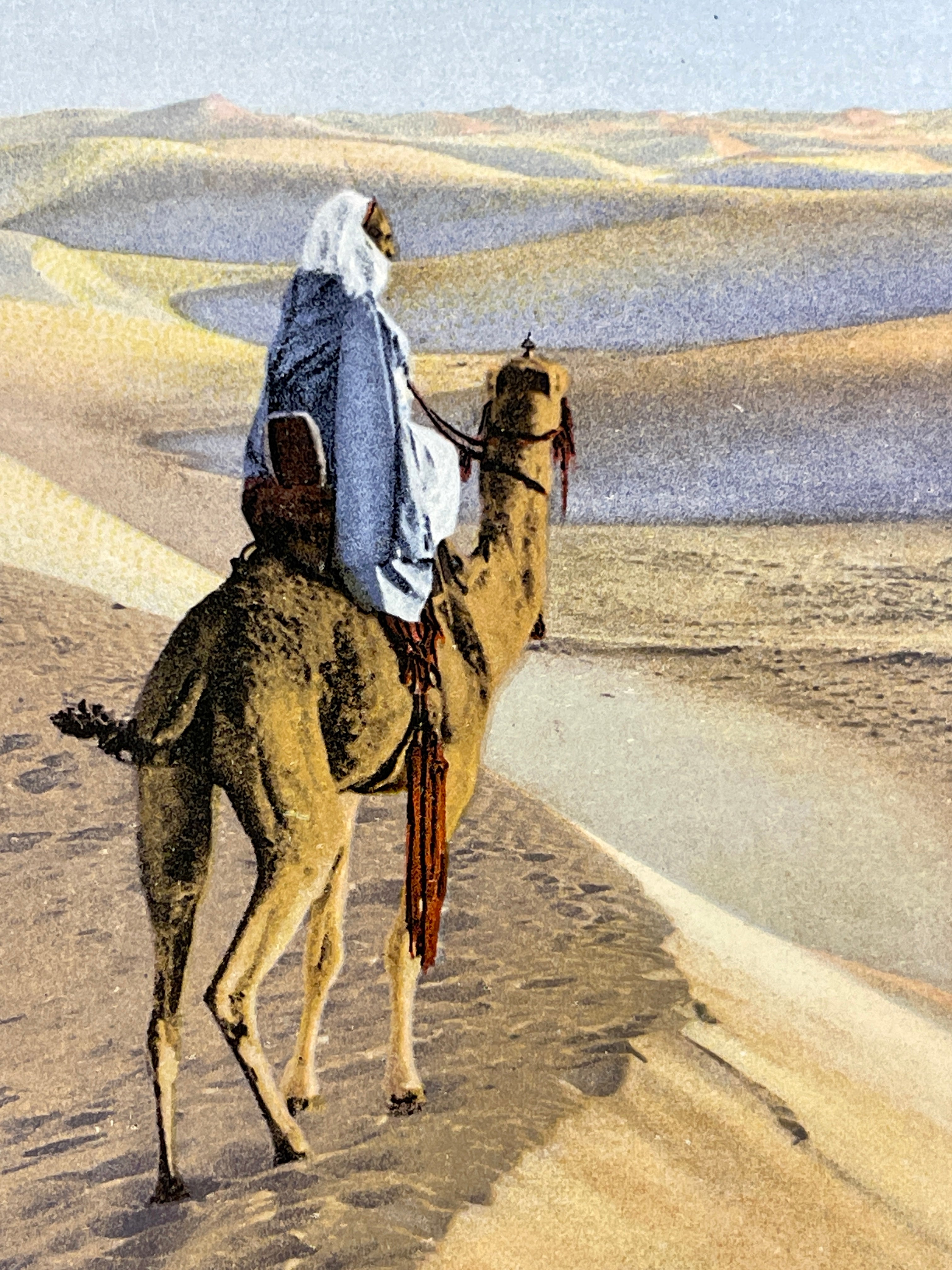 Lehnert & Landrock Antique Color Photogravure 1910s