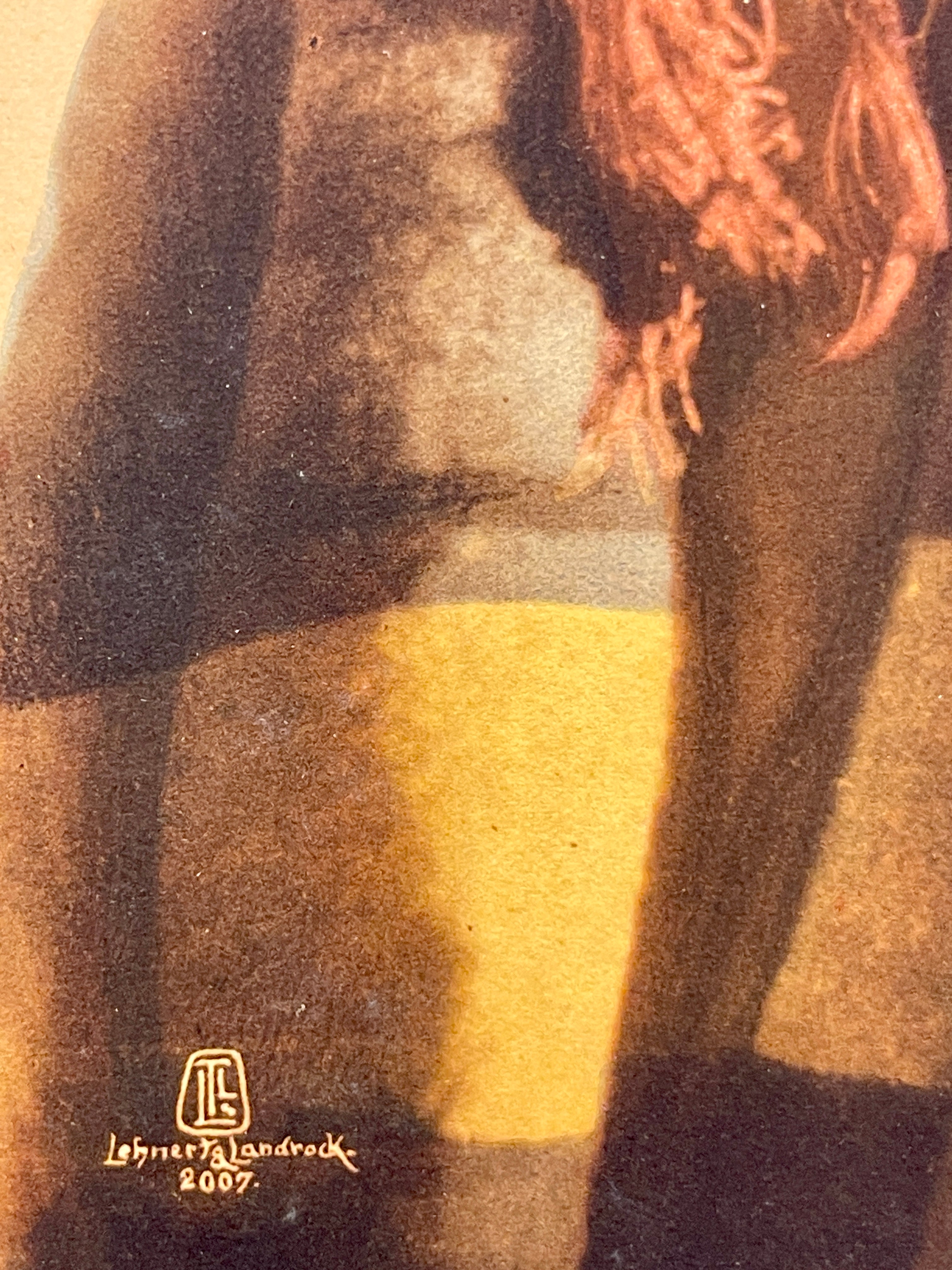 Lehnert & Landrock Antique Color Photogravure