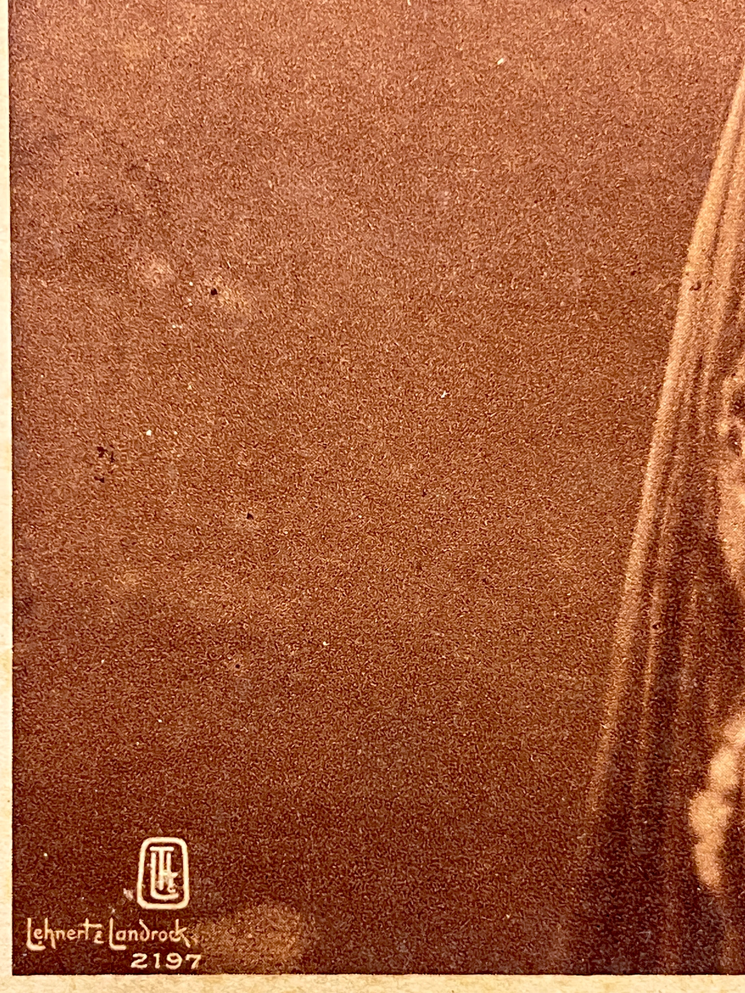 Lehnert & Landrock Antique Photogravure