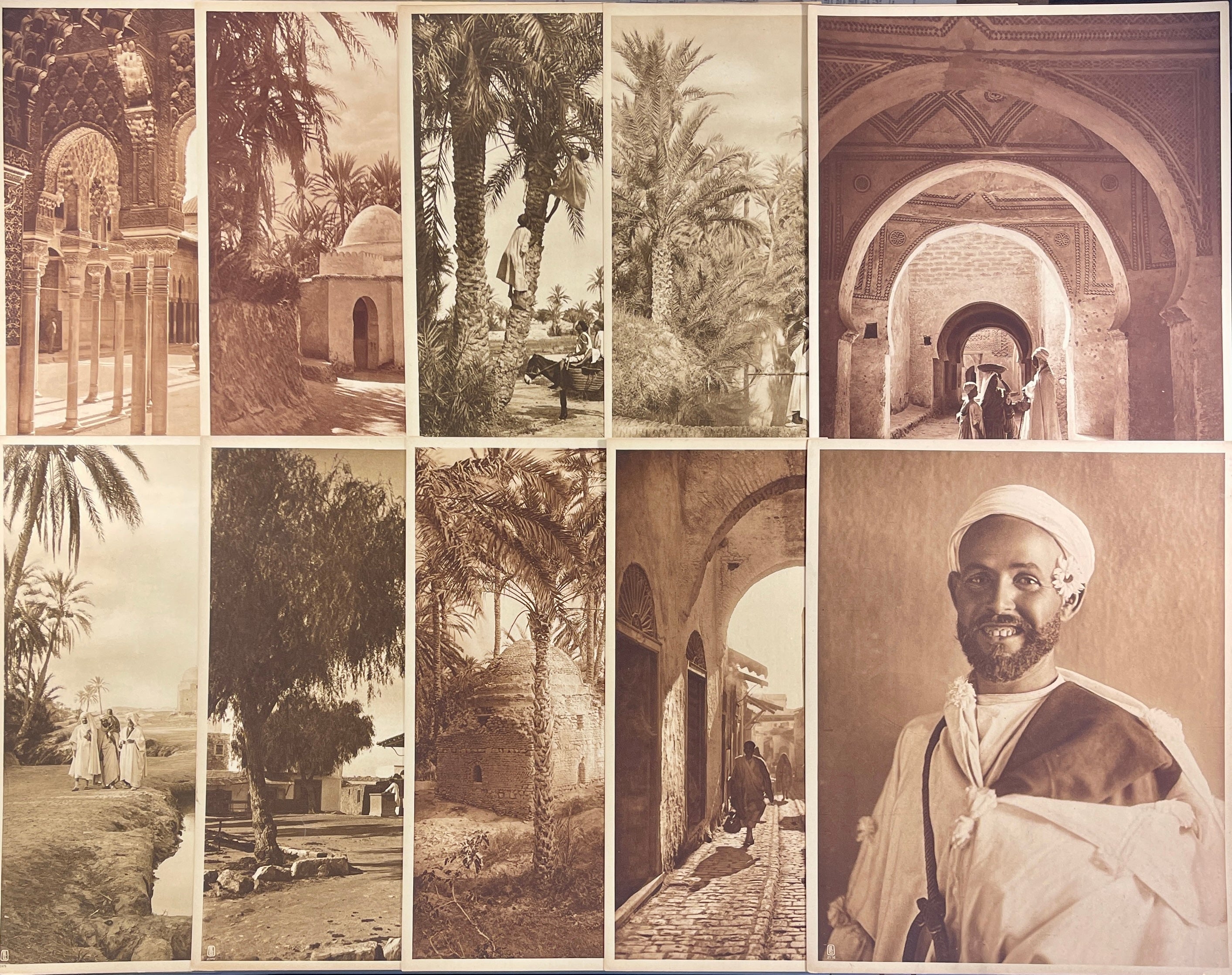 Lehnert & Landrock Photogravures - Lot of 20 Original Photogravures