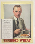 1927 Shredded Wheat Vintage Magazine Advertisement – Norman Rockwell