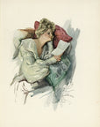 1907 Harrison Fisher Antique Print - Plate