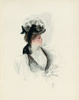 1907 Harrison Fisher Antique Print - Plate