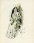 1907 Harrison Fisher Antique Print - Dear Lord - Plate