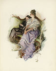 1907 Harrison Fisher Antique Print - The Light Of Love - Plate