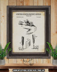 Turkey Call 1912 Patent Print at Adirondack Retro