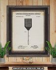 Fly Swatter 1913 Patent Print at Adirondack Retro