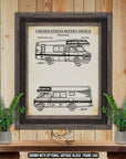 Motorhome 1979 Patent Print at Adirondack Retro