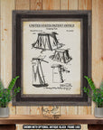 Camping Tent 1971 Patent Print at Adirondack Retro