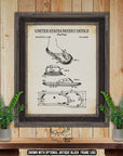 Flip Flops 1983 Patent Print at Adirondack Retro