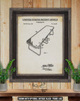 Camping Cot 1965 Patent Print at Adirondack Retro