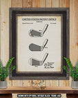 Golf Irons 1936 Patent Print at Adirondack Retro