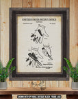 Golf Glove 1970 Patent Print at Adirondack Retro
