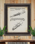 Slalom Water Ski 1989 Patent Print at Adirondack Retro