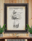 Water Ski Vest 1990 Patent Print at Adirondack Retro