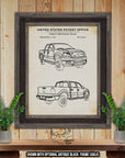Ford F-150 Pickup Truck 2003 Patent Print | Adirondack Retro