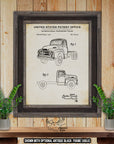 International Truck 1952 Patent Print | Adirondack Retro