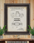 International Harvester Pickup Truck 1952 Patent Print | Adirondack Retro