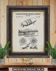 Duck Call 1951 Patent Print at Adirondack Retro