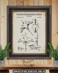 Duck Decoy 1914 Patent Print at Adirondack Retro
