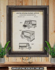 International Harvester Step Van 1966 Patent Print | Adirondack Retro