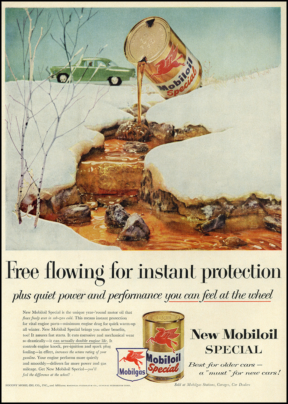 Original & Authentic Vintage Petroliana Ads at Adirondack Retro