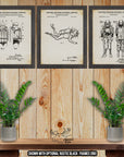 Scuba Diving Patent Print Set of 3 at Adirondack Retro