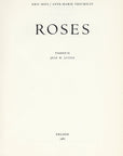 1962 Grace de Monaco Rose Tipped-In Botanical Print - Anne-Marie Trechslin