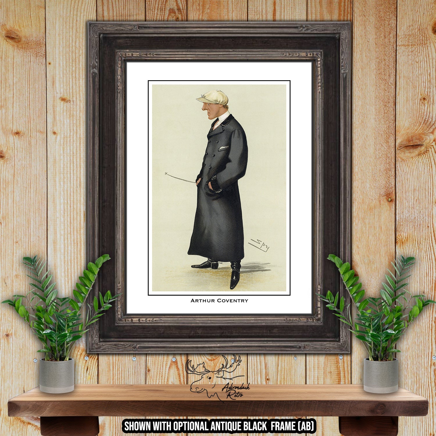 Jockey Print - Arthur Coventry - Horse Racing Giclee Print at Adirondack Retro