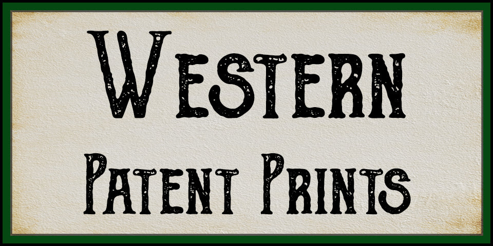 Western Patent Prints at Adirondack Retro