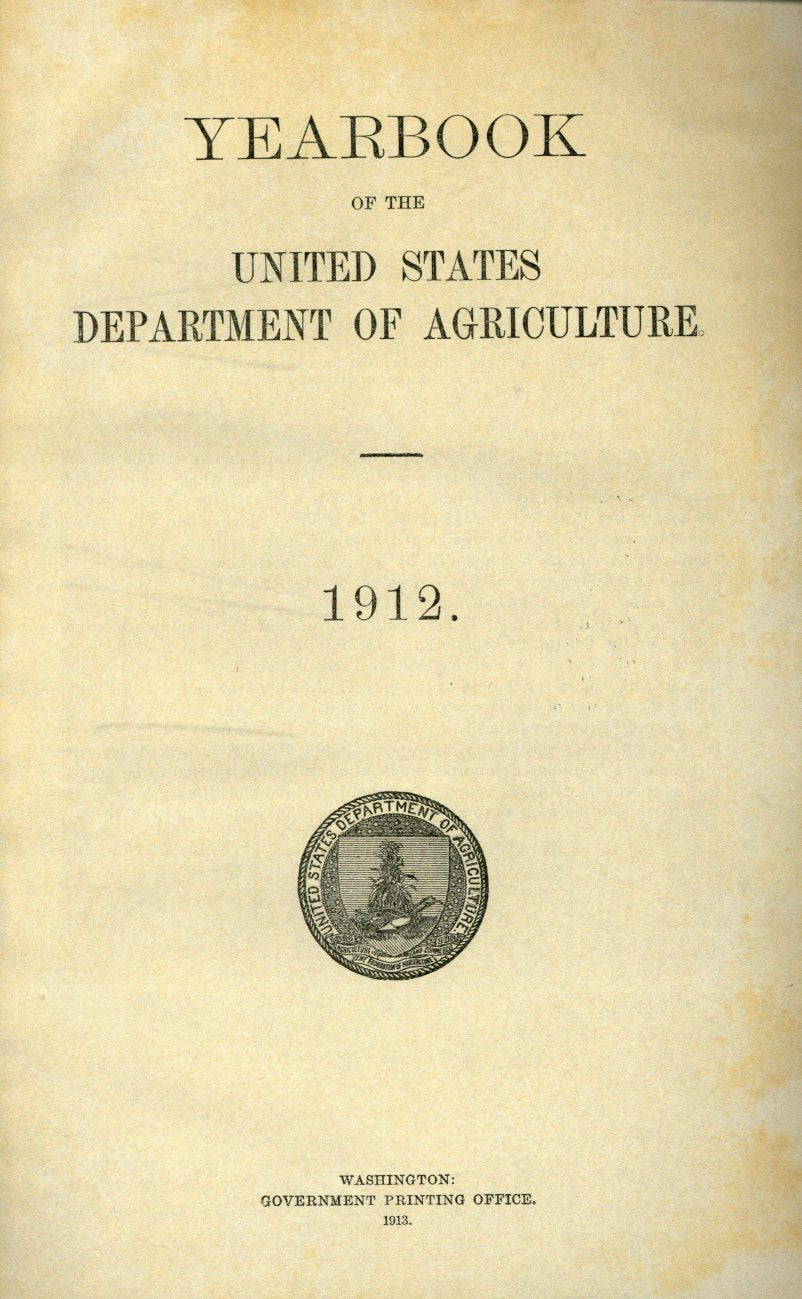 1912 Douglas Pear Antique USDA Fruit Print - E.I. Schutt