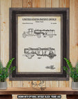 Tanker Truck Patent Print - 1933 Fuel Truck Invention at Adirondack Retro