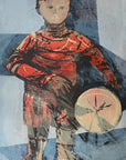 1963 CHILD'S GAME Robert Alan Smith ORIGINAL Artist Signed Serigraph Limited Ed