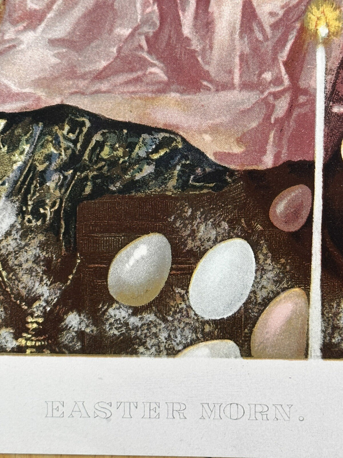 1893 "Easter Morn." Chromolithograph Print | Magazine Illustration